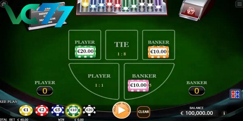 Advantages only available at online Baccarat products