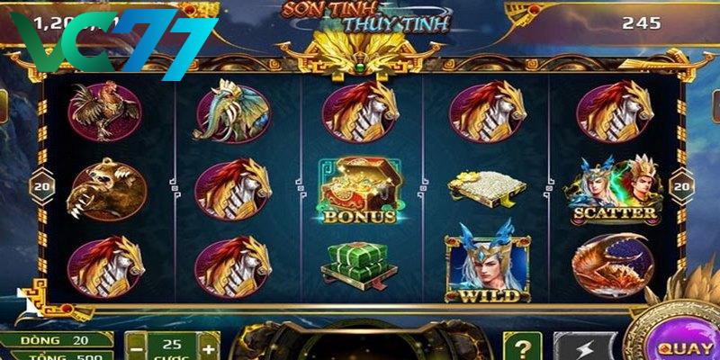 How to win easily in Son Tinh Thuy Tinh slot machine