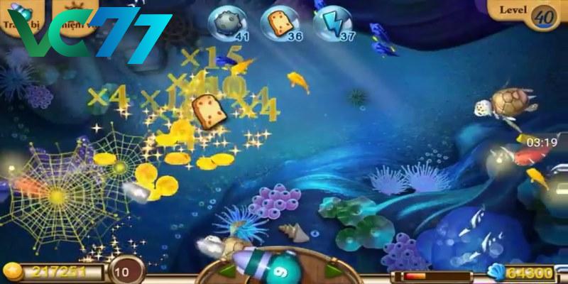 Overview of the fish shooting game
