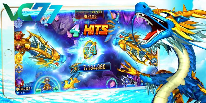 Overview of the game Dragon King Fish