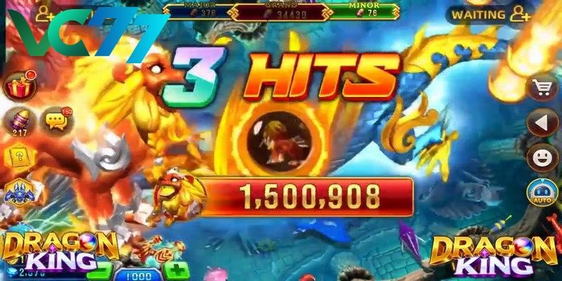 Various types of weapons to support playing dragon Fish Shooting